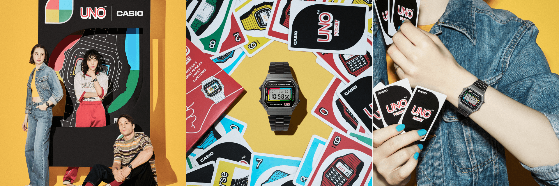 CASIO x UNO Banner